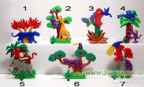 Киндер серии. Подводный мир, Африка