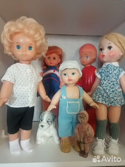 Куклы разных фабрик СССР