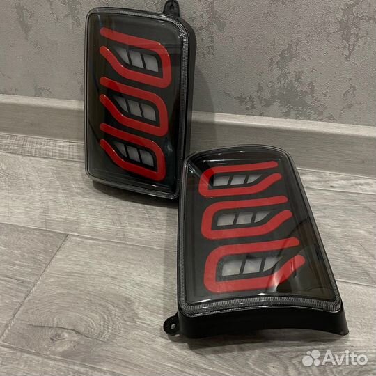 Задние светодиодные фонари Нива мерседес стиль