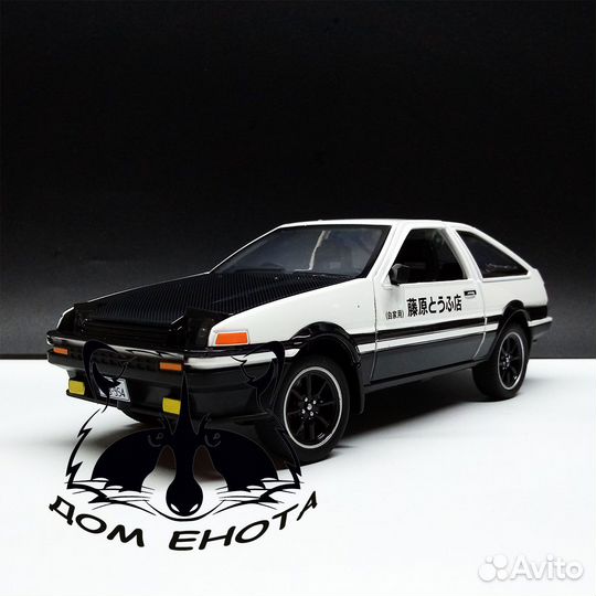 Машинка Toyota Sprinter Trueno AE86 1:24 модель