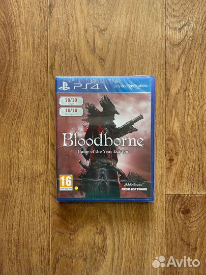 Bloodborne goty для Sony ps4. Новый в пленке