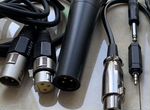 Микрофон behringer xm8500 + провода/кабели