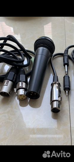 Микрофон behringer xm8500 + DMX/XLR провода/кабели