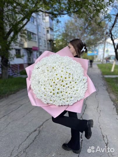 Букет из хризантемы