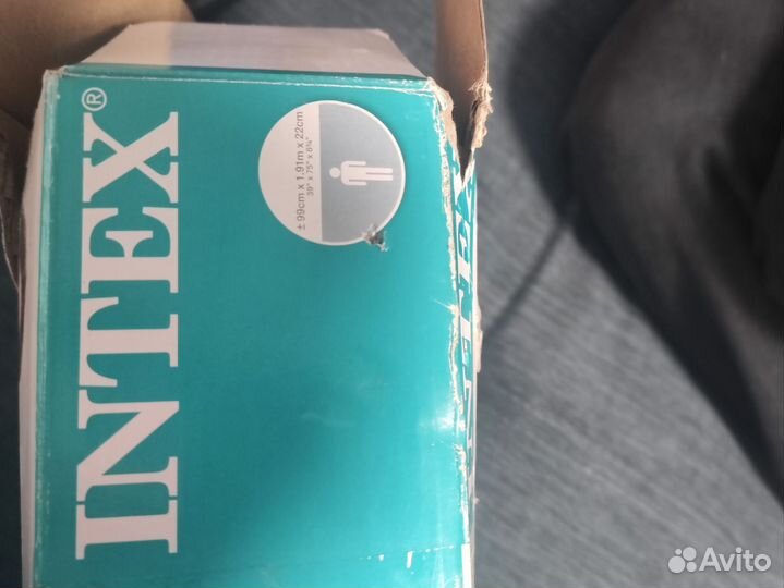 Надувной матрас intex