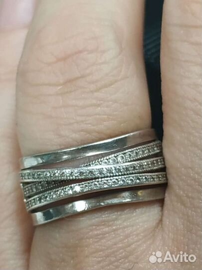 Серебрянное кольцо 925 пробы
