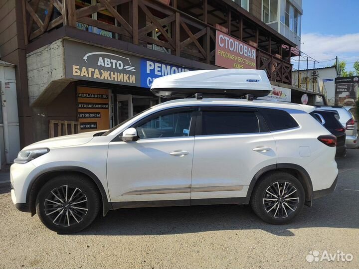 Автобокс Active M 450л белый 187х88х44см