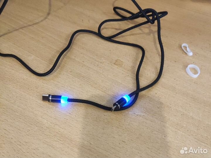 Магнитные кабели type c и micro usb