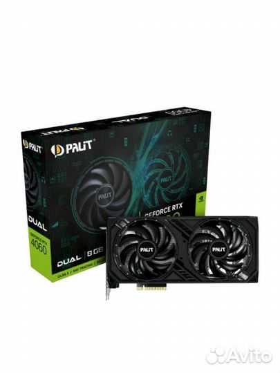 Видеокарта palit nvidia geforce rtx 4060 dual
