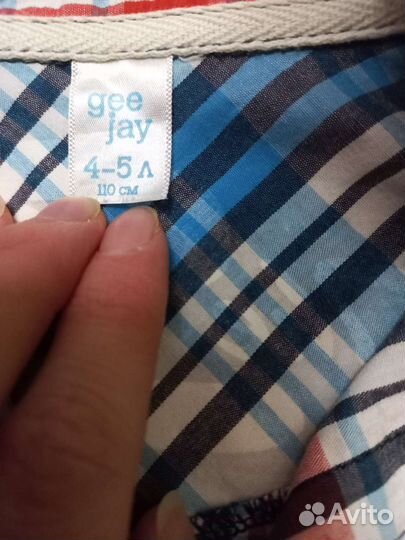 Рубашки на 4-5 лет