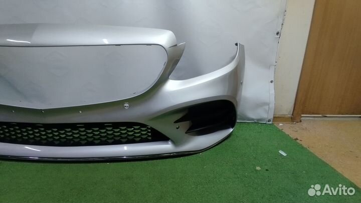 Передний бампер AMG Mercedes W205 рест (18-23)