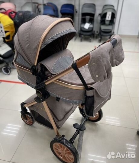 Коляска 2 в 1 новая Luxmom