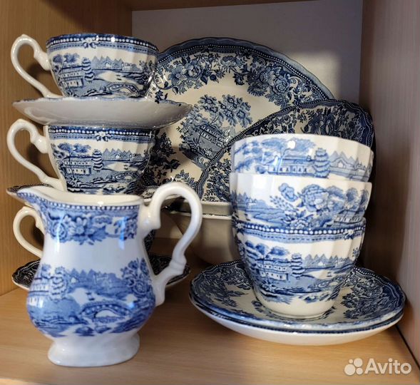 Винтажная посуда англия tonquin myott