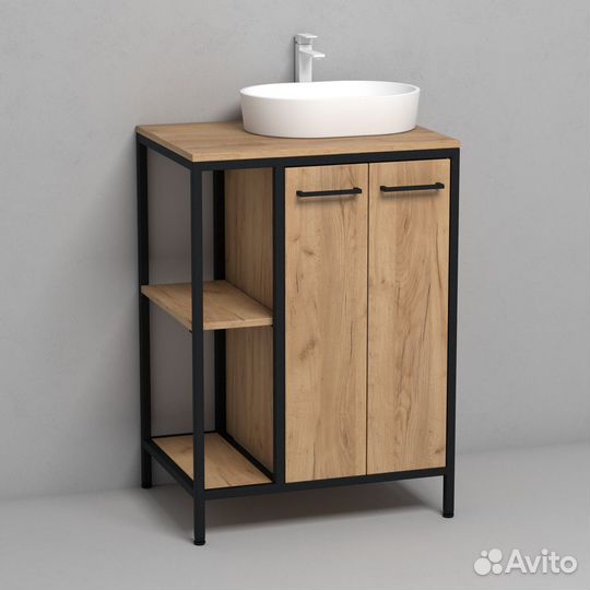 Тумба под раковину лофт