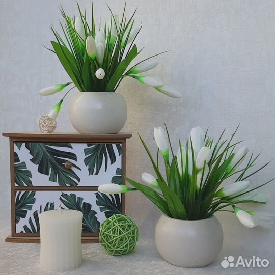 Искусственная зелень.Искусственные цветы/растения