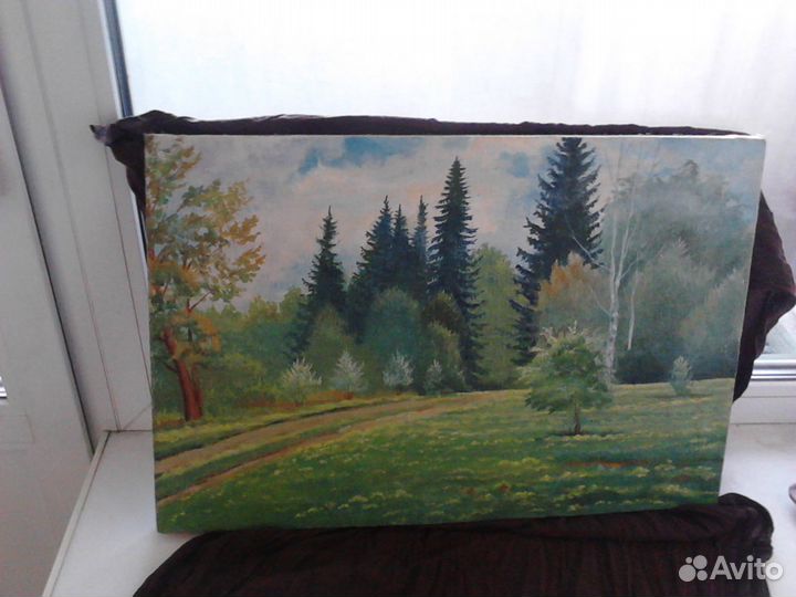 Картина (Лесной пейзаж)