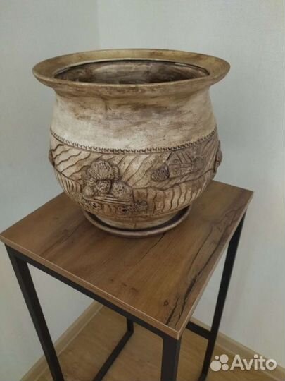 Большой дизайнерский горшок