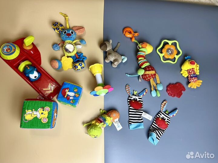 Игрушки для новорожденных до года пакетом