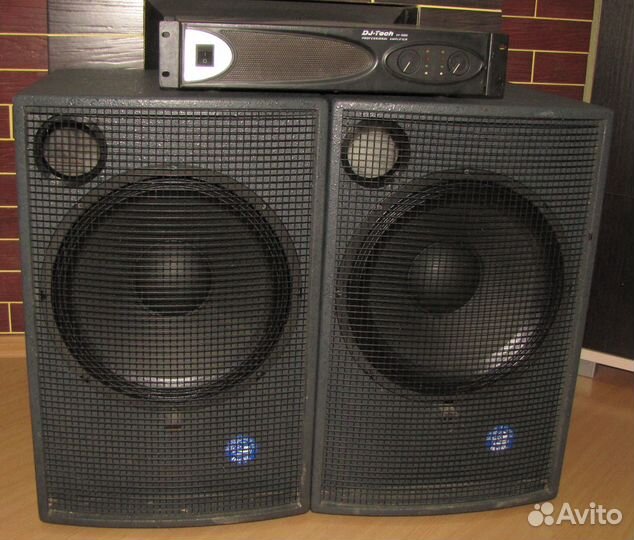 Сабвуферы Pro 500-2000W 2шт Eminence 15