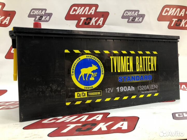 Грузовые аккумуляторы 190