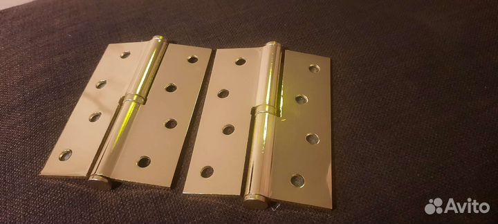 Комплект Петля стальная разъемная Apecs, золото