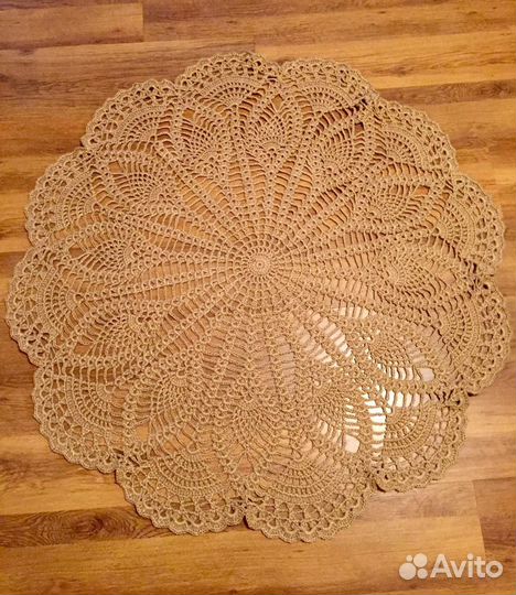 Коврик джутовый