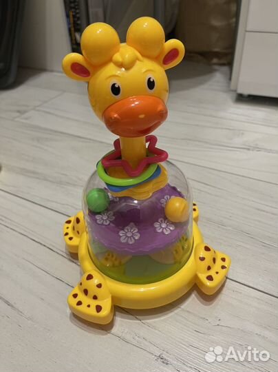 Логическая Игрушка Весёлый Жираф