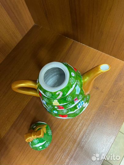 Заварочный чайник Елка новый