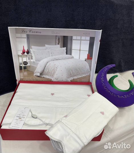 Кпб сатин masion DOR les coeurs nev tak