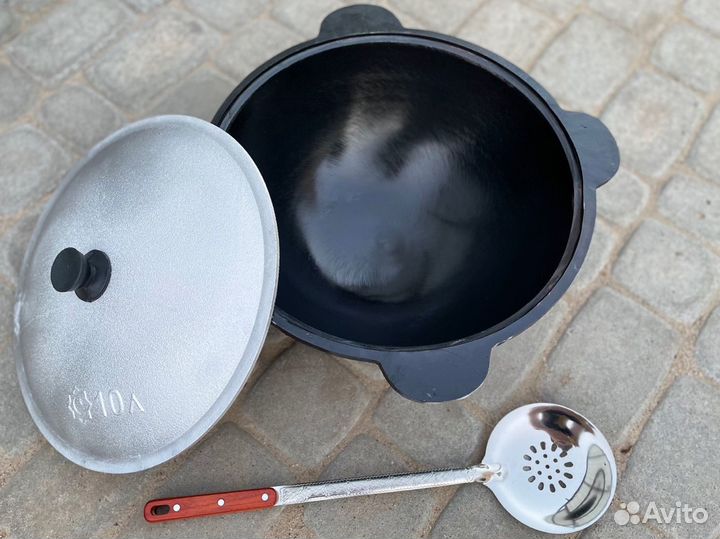 Казан чугунный узбекский