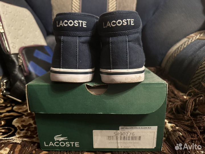 Кеды lacoste