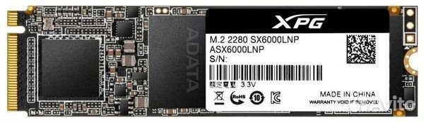Накопитель SSD A-Data ASX6000LNP-128GT-C 128Гб M.2