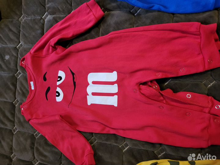 Боди для мальчика размер 68-74