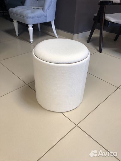 Пуф-столик с ящиком