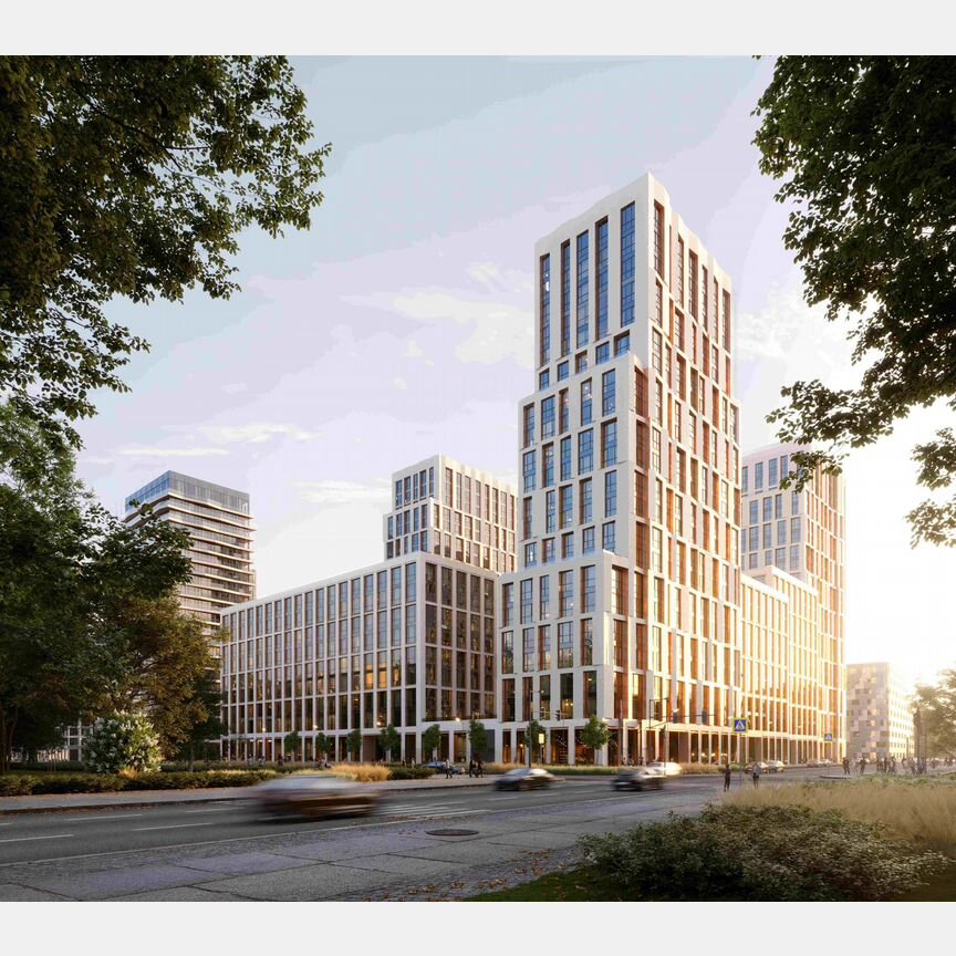 2-к. квартира, 80,4 м², 3/22 эт.