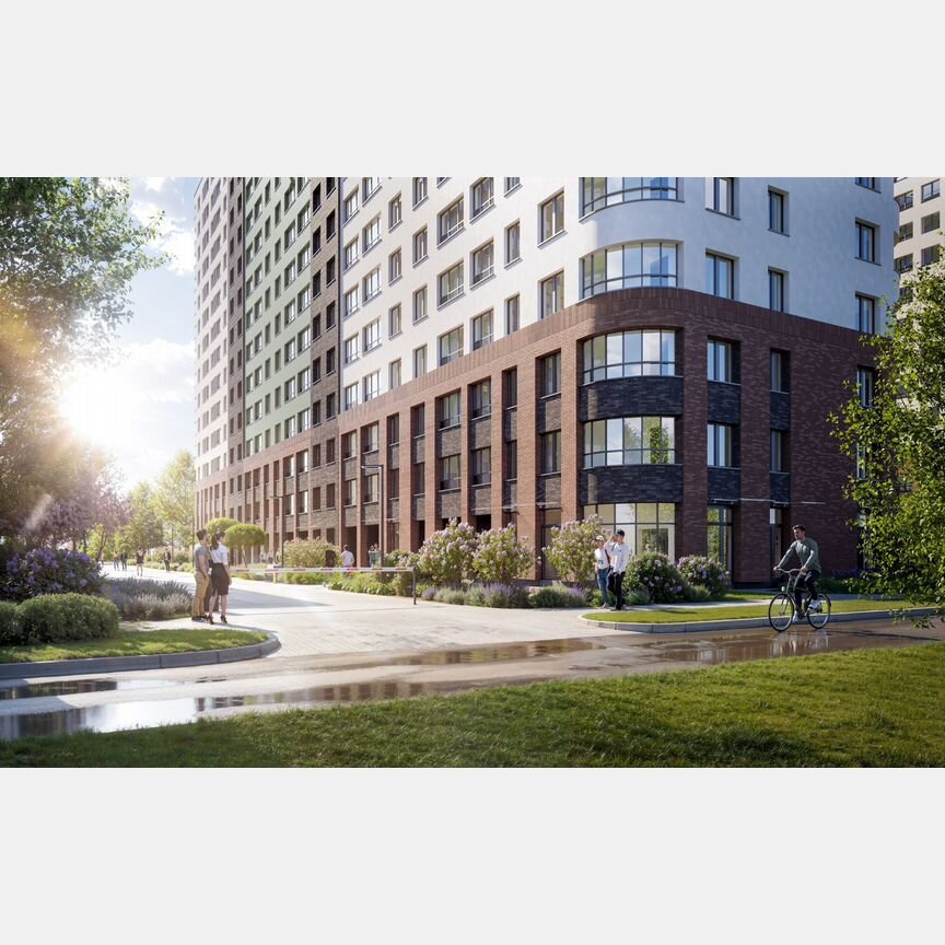1-к. квартира, 33,4 м², 14/17 эт.