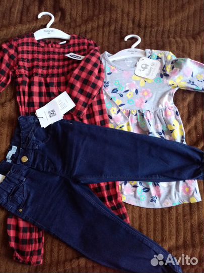 Вещи пакетом для девочки Gap, Carter's, Oldnavy