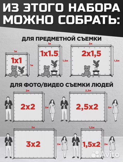 Каркас для фотозоны аренда