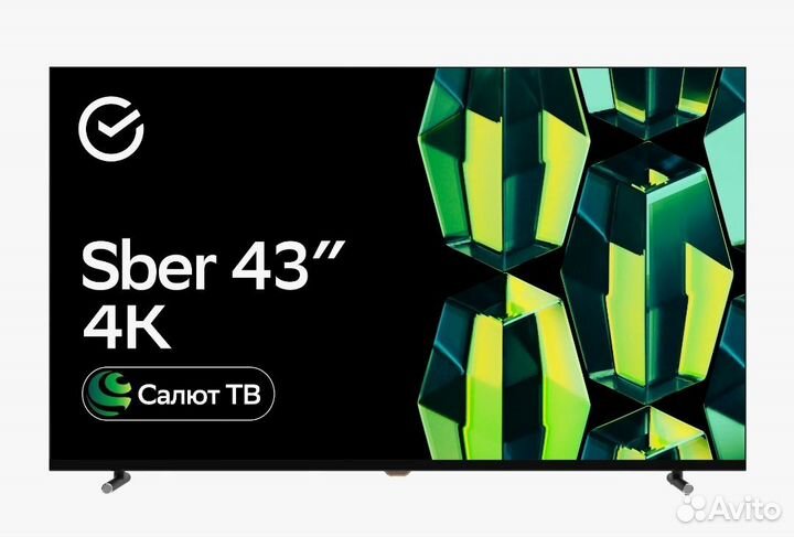 Телевизор 4K 43