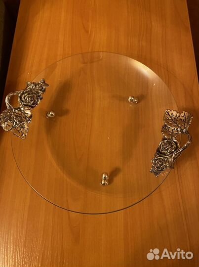 Ваза для фруктов стекло