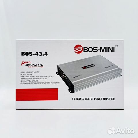 Усилитель Bos-Mini 43.4 3000w