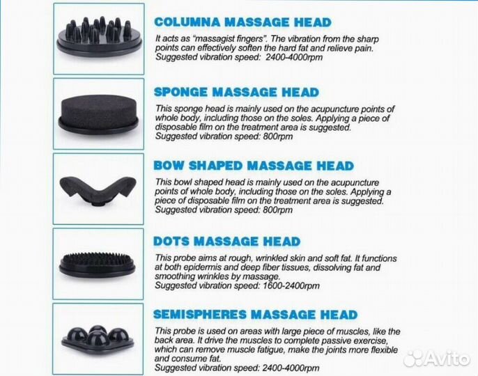 Аппарат для вибрационного массажа G5