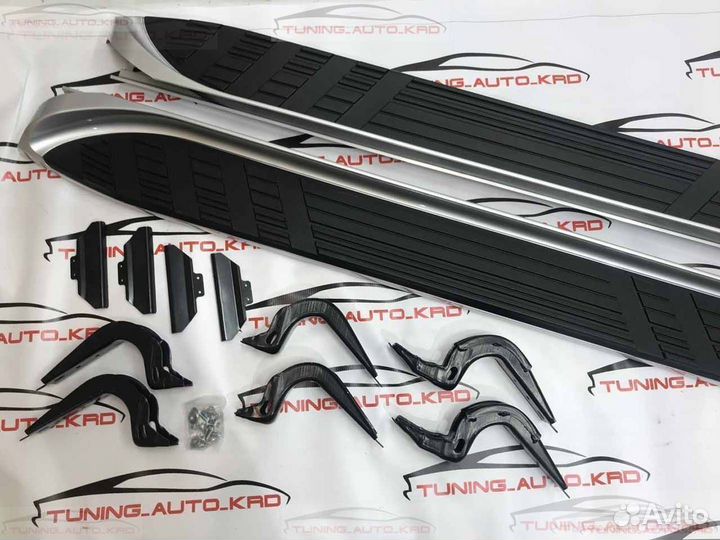 Подножки пороги Toyota Land Cruiser Prado 120 F055