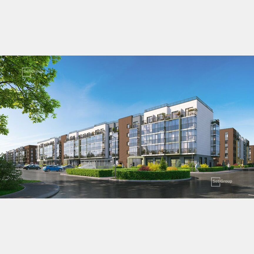 1-к. квартира, 35,6 м², 5/5 эт.