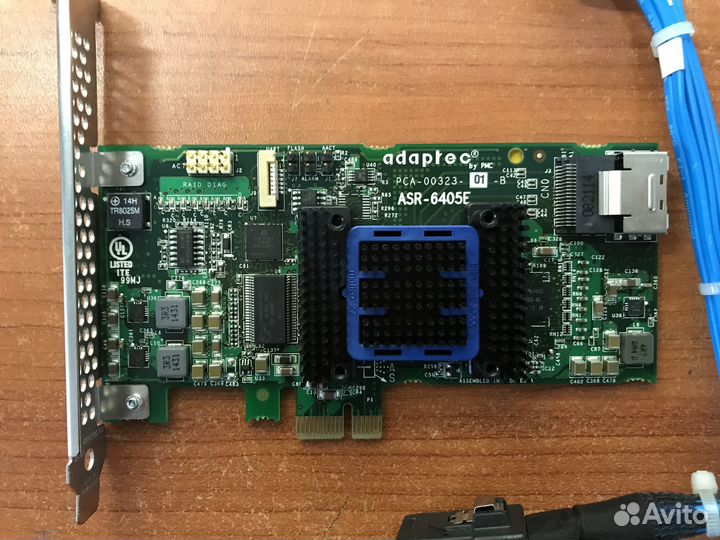 SAS raid контроллер Adaptec raid 6405E