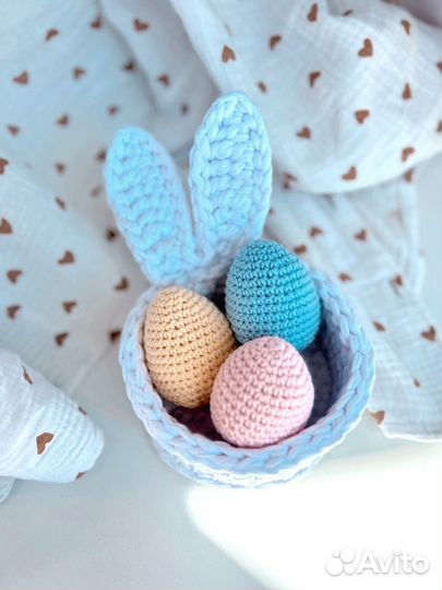 Пасхальная корзинка ручной работы