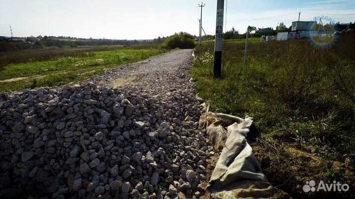 Вторичный щебень бетонный доставляем от 100 м3