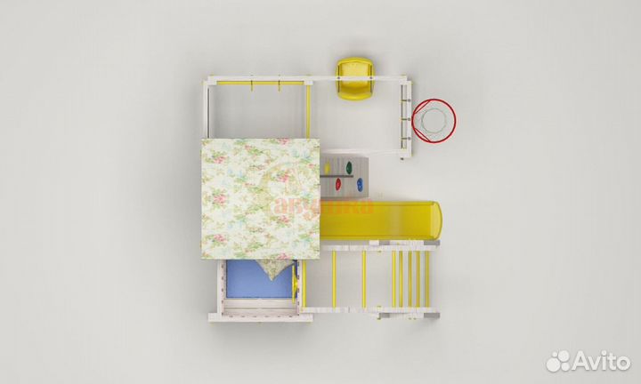 Игровой комплекс Савушка Baby 5 розовый