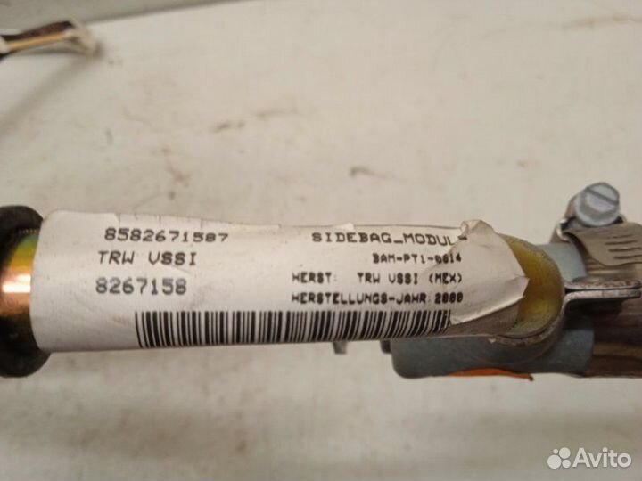 Подушка безопасности шторка правая Bmw X5 E53 4.4