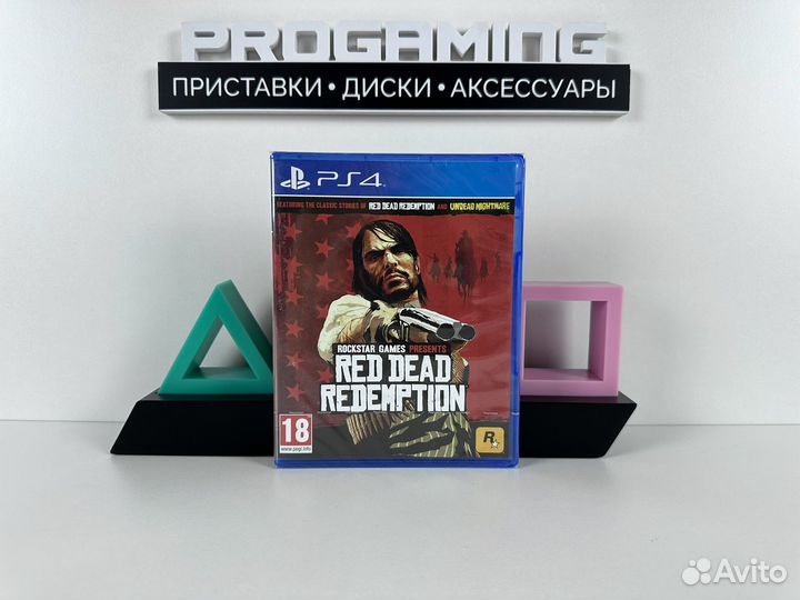 Red dead redemption диск для Sony PS4